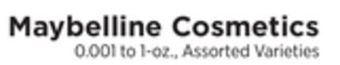 ShopRite Cosmetics offer