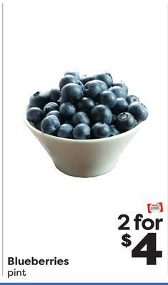 Weis Markets Blueberries offer