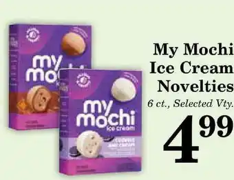 Harvest Foods My Mochi Ice Cream Novelties offer