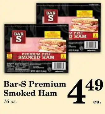 Harvest Foods Bar's Premium Smoked Ham offer
