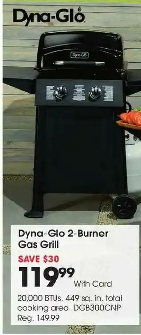 Dyna-glo 2-burner Gas Grill