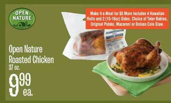 Jewel-Osco Open Nature Roasted Chicken offer