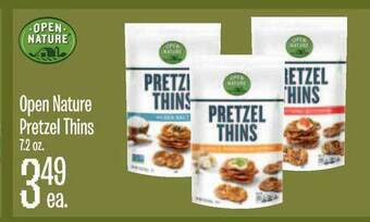 Jewel-Osco Open Nature Pretzel Thins offer