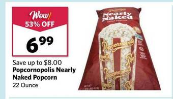 Grocery Outlet Popcornopolis Nearly Naked Popcorn offer