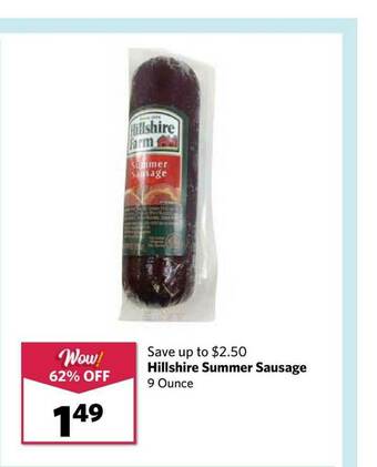Grocery Outlet Hillshire Summer Sausage offer