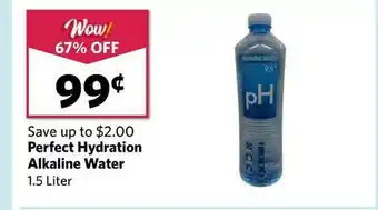 Grocery Outlet Perfect Hydratation Alkaline Water offer