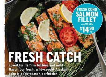 New Seasons Market Fresh Coho Salmon Fillet offer