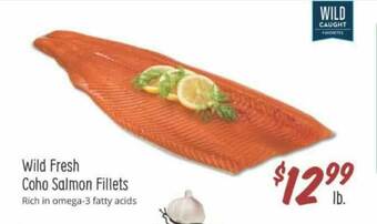 Sprouts Farmers Market Wild Fresh Coho Salmon Fillets offer