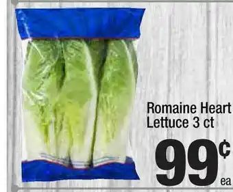 Super King Markets Romaine Heart Lettuce offer