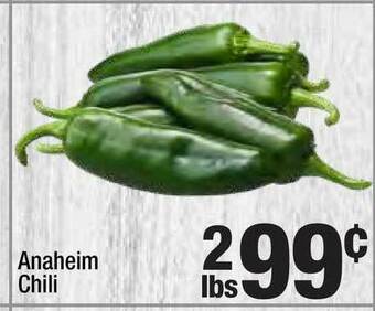 Super King Markets Anaheim Chili offer