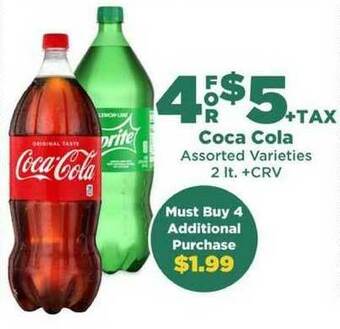 Northgate Market Coca Cola Assorted Varieties offer