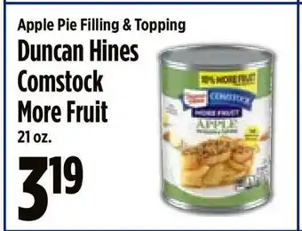 KTA Super Stores Apple Pie Filling & Topping Duncan Hines Comstock More Fruit offer