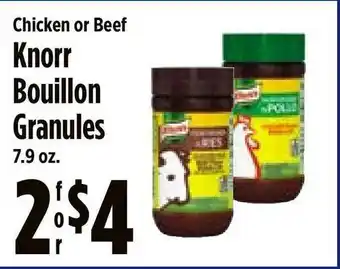 KTA Super Stores Knorr Bouillon Granules Chicken Or Beef offer