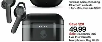 Target Skullcandy Indy Evo True Wireless offer