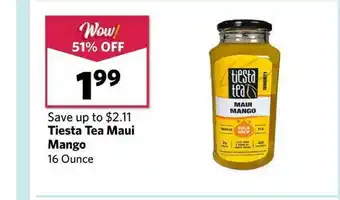 Grocery Outlet Tiesta Tea Maui Mango offer
