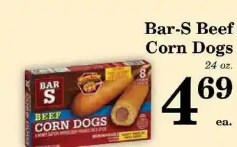 Harvest Foods Bar-s Beef Corn Dogs offer
