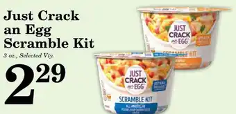 Harvest Foods Just Crack An Egg Scramble Kit offer