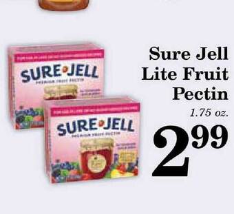 Harvest Foods Sure Jell Lite Fruit Pectin offer