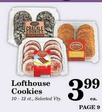 Harvest Foods Lofthouse Cookies offer