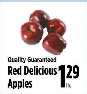 KTA Super Stores Red Delicious Apples offer
