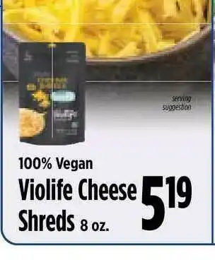 KTA Super Stores Violife Cheese Shreds 100% Vegan offer
