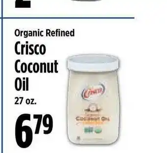 KTA Super Stores Crisco Coconut Oil offer