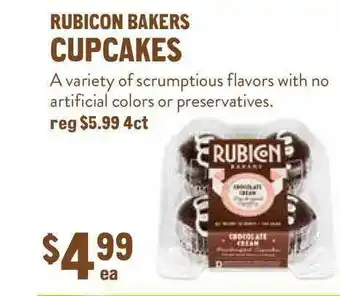 New Seasons Market Cupcakes Rubicon Bakers offer