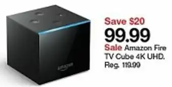 Target Amazon Fire TV Cube 4K UHD offer