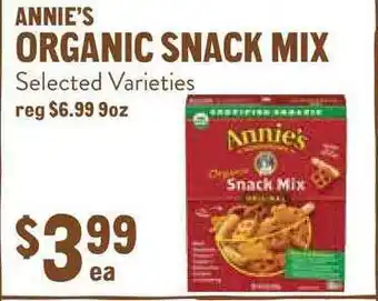 New Seasons Market Organic Snack Mix Annie's offer