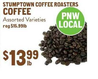 New Seasons Market Stumptown Coffee Roasters Coffee offer