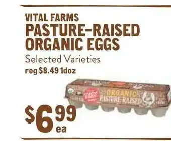 New Seasons Market Pasture-raised Organic Eggs Vital Farms offer