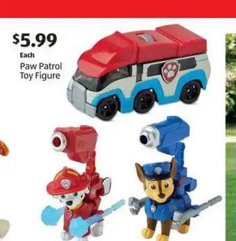 Aldi Paw Patrol Toy Figure offer
