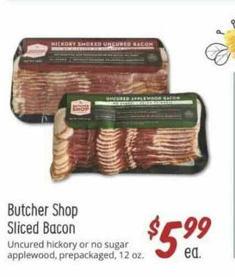 Sprouts Farmers Market Butcher Shop Sliced Bacon offer