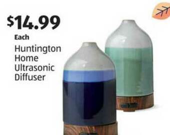 Aldi Huntington Home Ultrasonic Diffuser offer