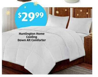 Aldi Huntington Home Cooling Down Alt Comforter offer