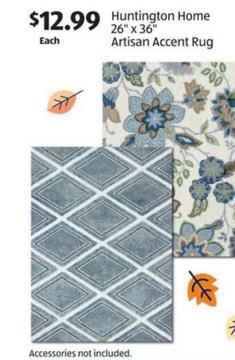 Aldi Huntington Home 26''x36'' Artisan Accent Rug offer