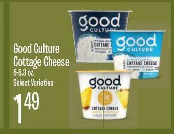Jewel-Osco Good Culture Cottage Cheese offer