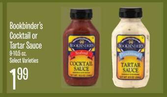 Jewel-Osco Bookbinder's Cocktail Or Tartar Sauce offer