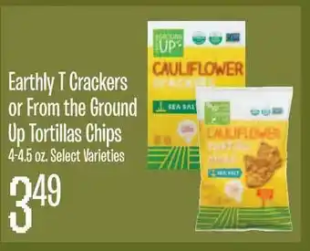 Jewel-Osco Earthy T Crackers Or From The Ground Up Tortillas Chips offer