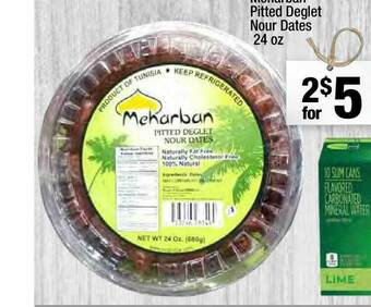 Super King Markets Meharban Pitted Deglet Nour Dates offer