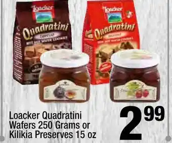 Super King Markets Loacker Quadratini Wafers Grams Or Kilikia Preserves offer