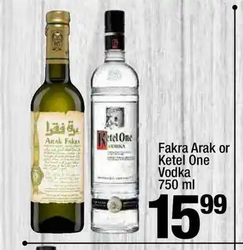 Super King Markets Fakra Arak Or Ketel One Vodka offer