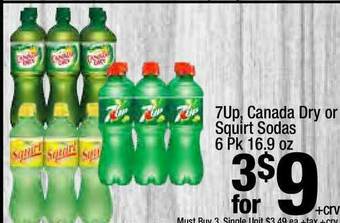 Super King Markets 7up Canada Dry Or Squirt Sodas offer
