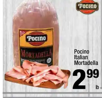 Super King Markets Pocino Italian Mortadela offer