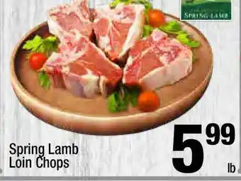 Super King Markets Spring Lamba Loin Chops offer