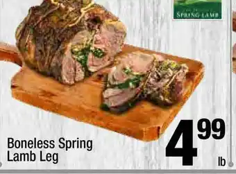 Super King Markets Boneless Spring Lamb Leg offer