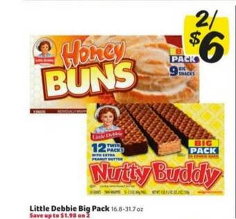 Winn Dixie Little Debbie Big Pack offer