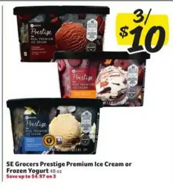 Winn Dixie Se Grocers Prestige Premim Ice Cream Or Frozen Yogurt offer