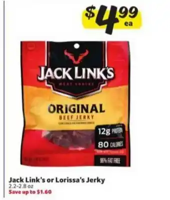 Winn Dixie Jack Link's Or Lorissa's Jerky offer