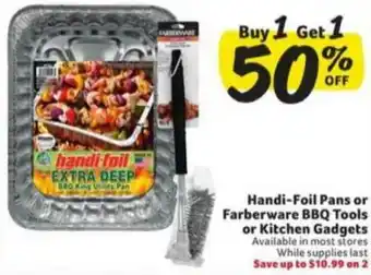 Winn Dixie Handi-foil Pans Or Farbeware Bbq Tools Or Kitchen Gadgets offer